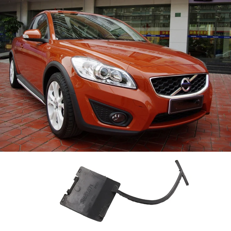 

Front Bumper Tow Hook Eye Cover Cap For Volvo S40 V50 2004-2007 39991772 30655871-A61E