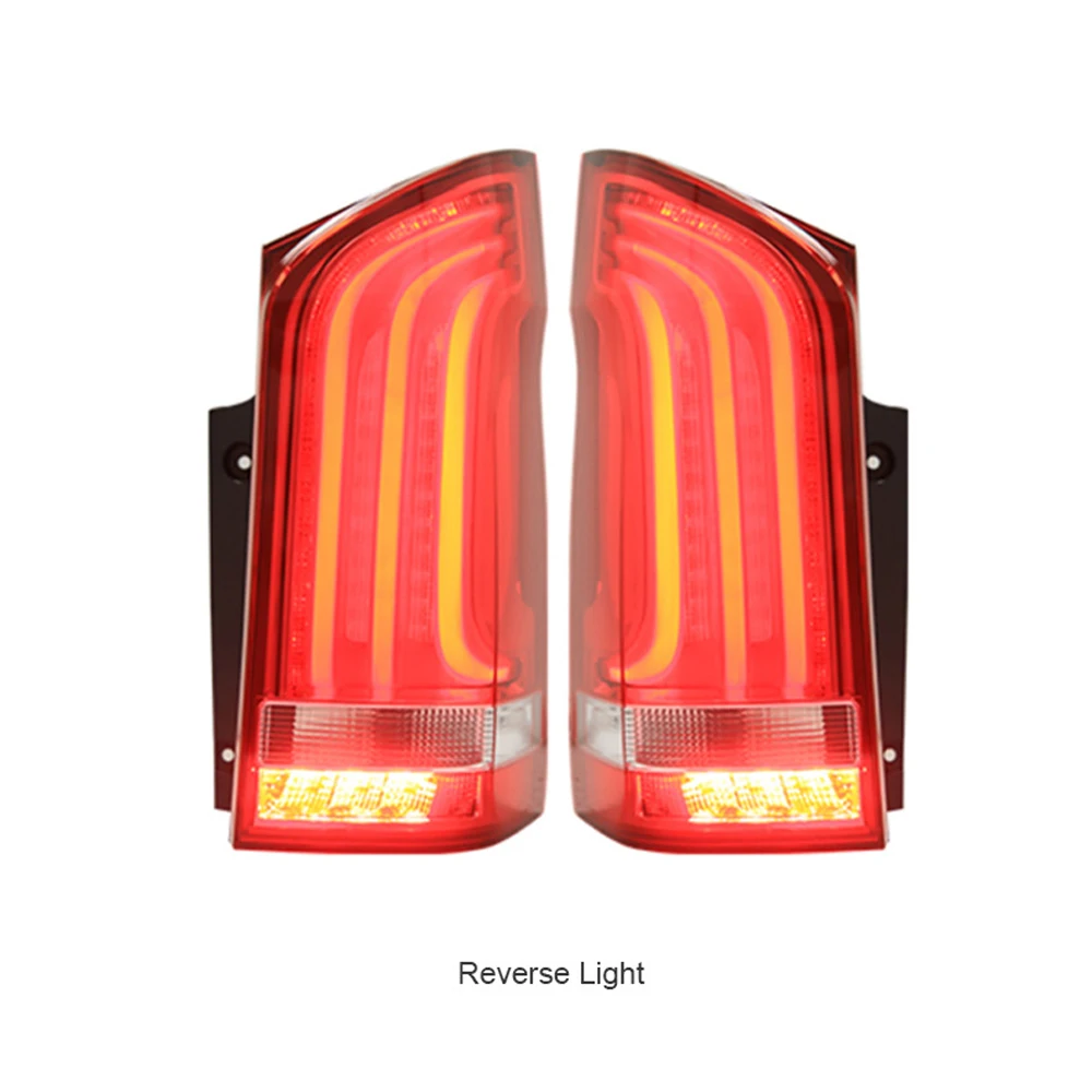 Led Koplampen + Led Achterlichten Montage Voor Mercedes Benz Vito W447 2016-2024 Halogeen Upgrade Full Led Voor achterlichten