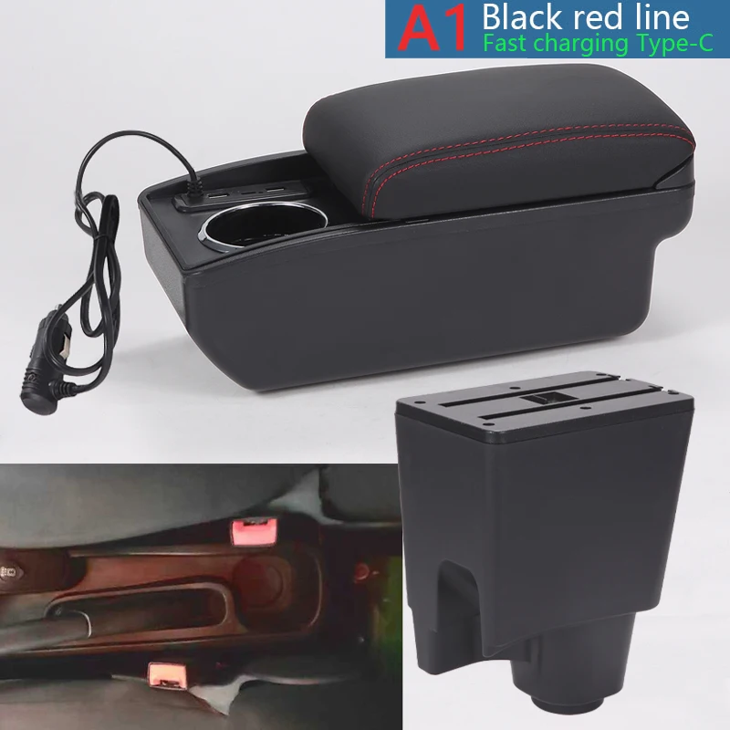 Voor Fiat Fiorino Armsteun Box Voor FIAT FIORINO Auto Armsteun Auto Opbergdoos Gewijd Retrofit onderdelen Interieur Auto Accessorie 2015