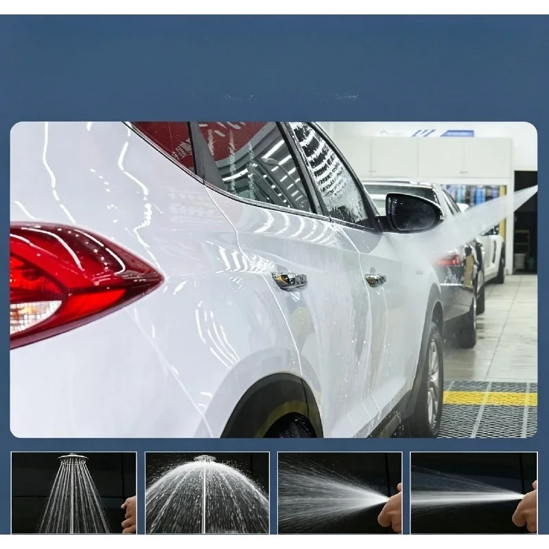 Hochdruck-Kupferbeschichtete Autowaschdüse, doppelter Einsatz für Zuhause und Auto, dickere, längliche Ausführung, effiziente Reinigung. – Detail 3