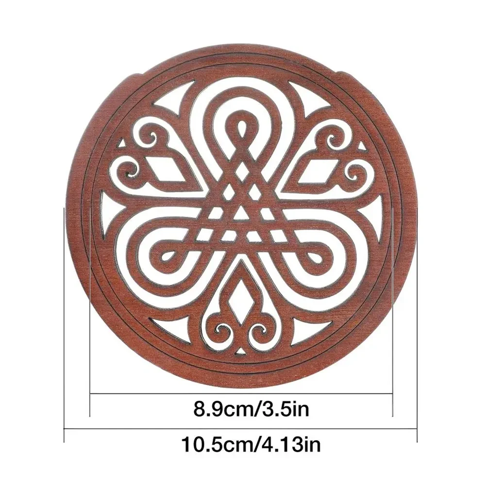 ABVE-Guitar Soundhole Cover, leicht, dekorativ, reduziert Rückmeldung und Lärm, unverzichtbares Gitarrenzubehör