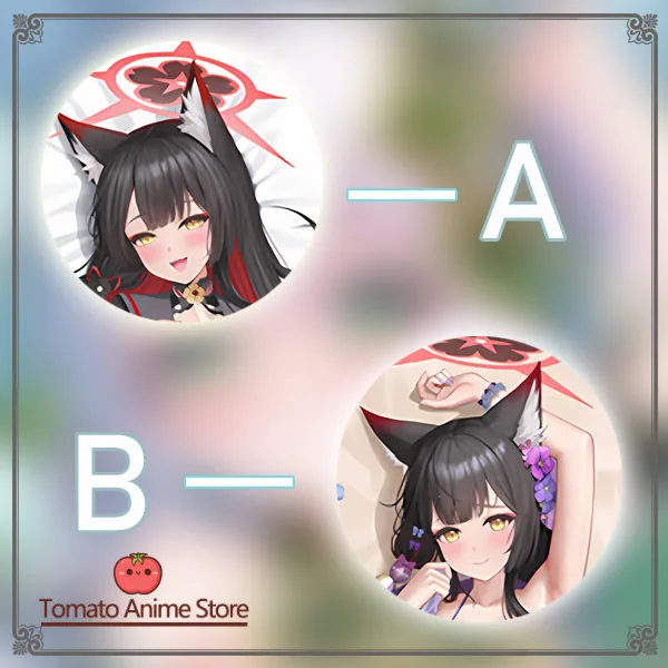 

Blue Archive Kosaka Wakamo Anime Game Dakimakura Hing Body PillowCase Cushion Otaku Bed Linings Xmas