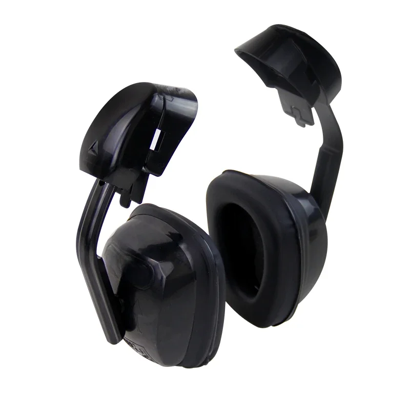 Hard hat earmuffs anti-interference sound insulation