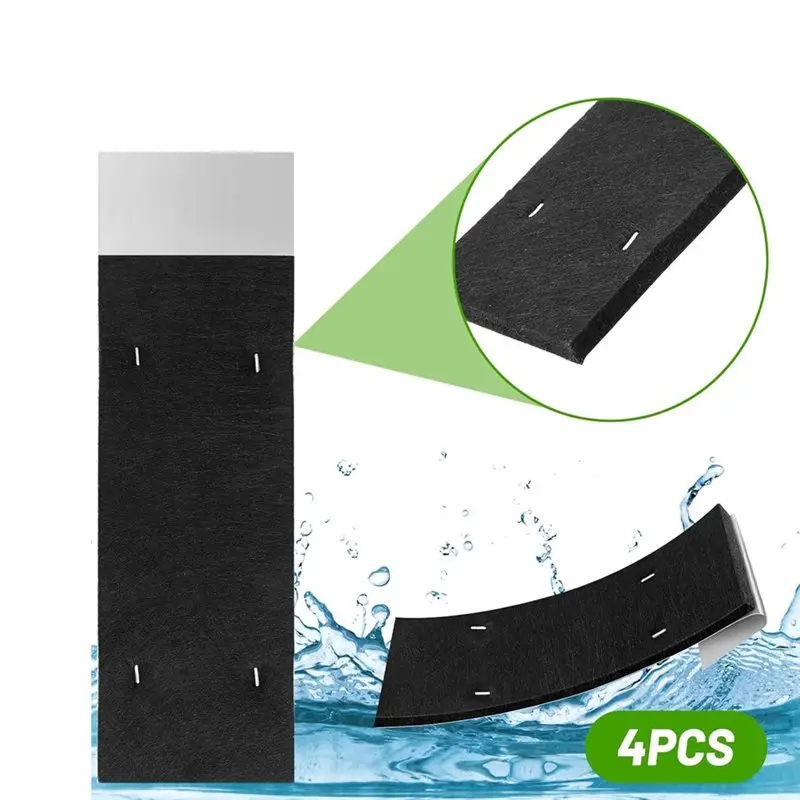2026 New 4 Pack Gutter Noise Dampener, 3.5 X 11.8 in Rain Noise Downspout Reducer, Insert Adjustable Downspout Drip Reducer