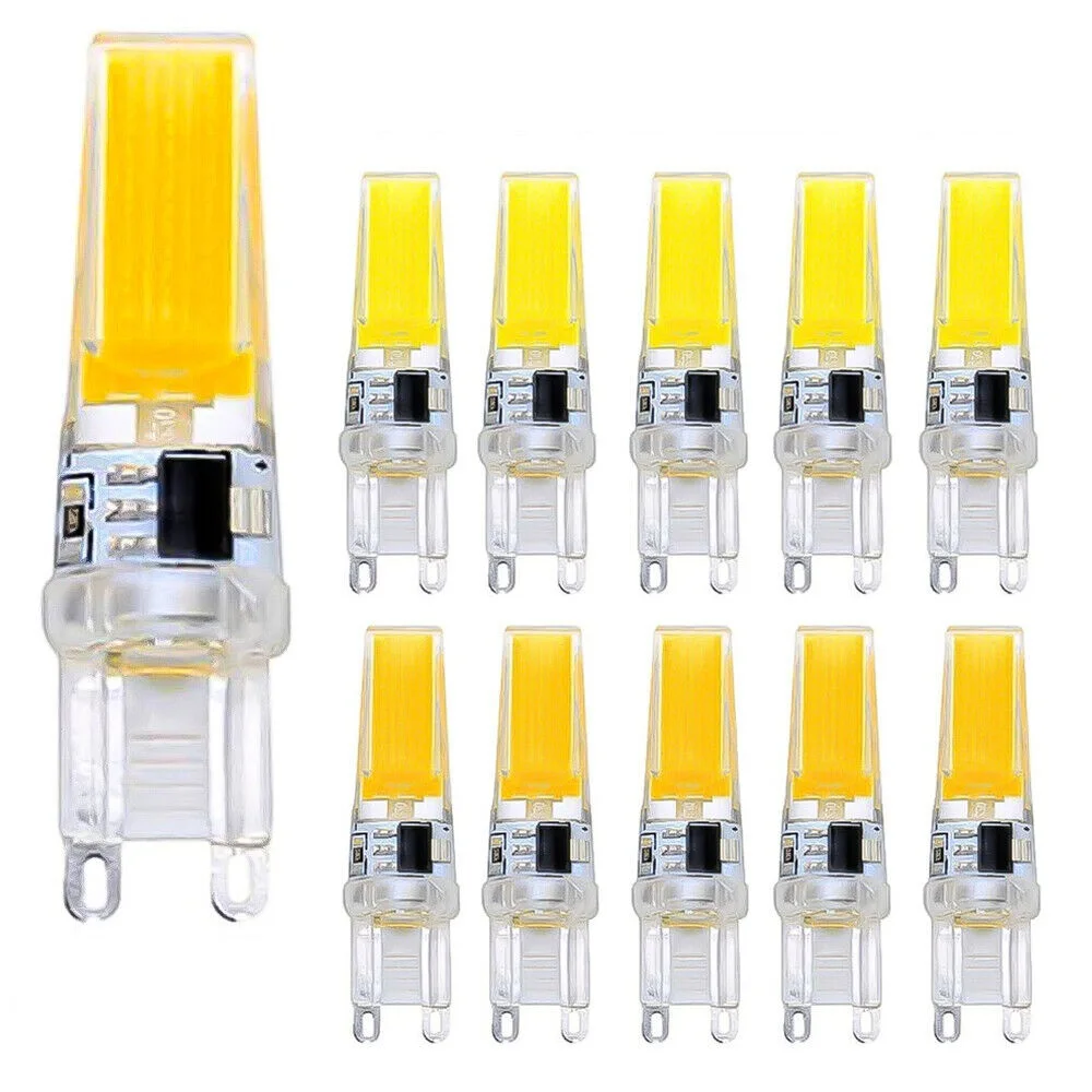 20pcs G9 LED COB Bulb 220V 5W Bulb Corn Lamp 360 Beam Angle Replace 20W Halogen Lamp Chandelier Spotlight Lights Warm Cold White