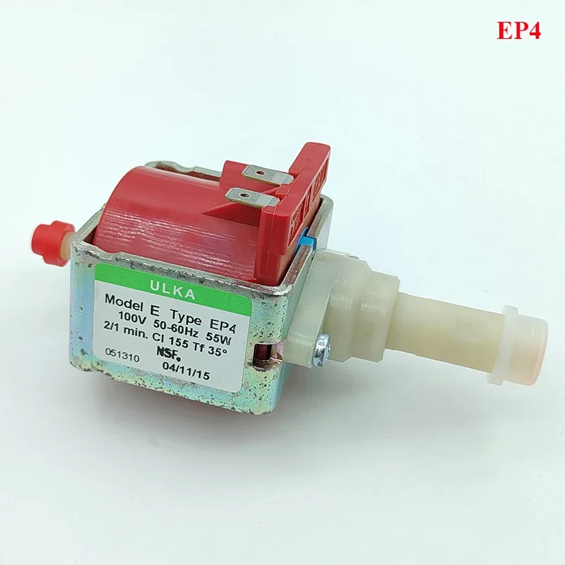 Italy ULKA EP4/EP5 AC 100V 55W Electromagnetic Plunger Water Pump Coffee Machine Self-priming Solenoid Pump High Pressure Flow