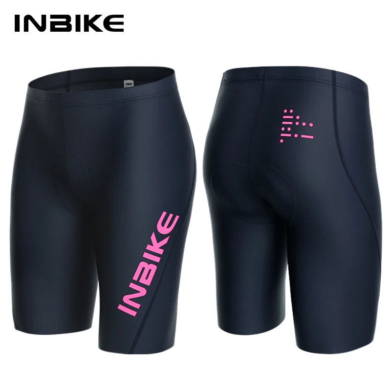 

Велошорты INBIKE для женщин, с мягкой подкладкой, для MTB и шоссейного велоспорта, летняя велоодежда, амортизирующие велосипедные шорты-тайтсы.