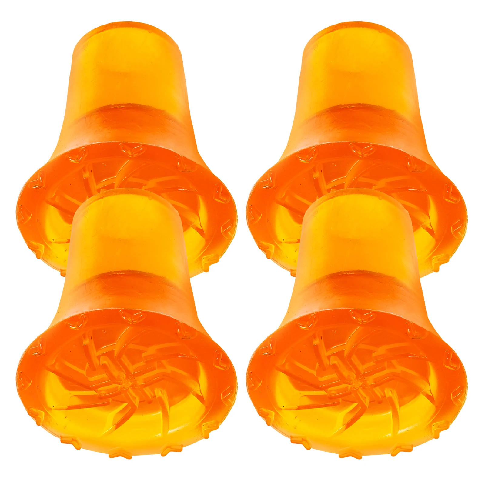 

4pcs slip Crutch Tips Rubber Pads Walking Stick Ends 22mm ange Walking Stick Ends Cane Foot Cover Trekking Pole