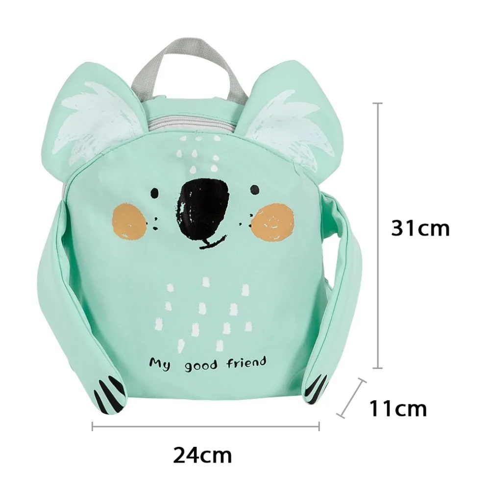 Cute Koala Child Backpack Waterproof Cartoon School Bag Kids Gifts Light Small Bags Kindergarten