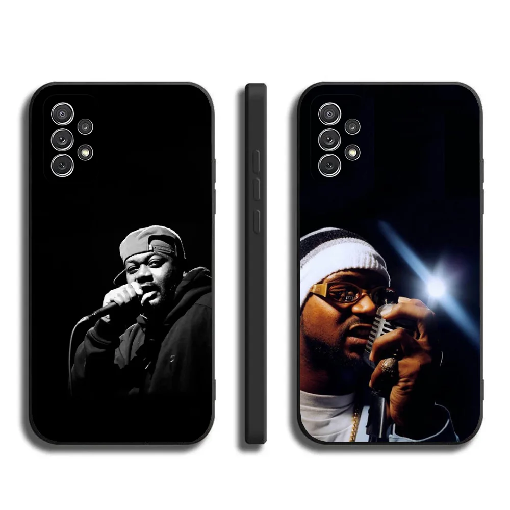 G-Ghostface K-Killah Rapper Phone Case for Samsung Galaxy A13,A21s,A22,A31,A32,A52,A53,A71,A80,A91, Soft Black Cover