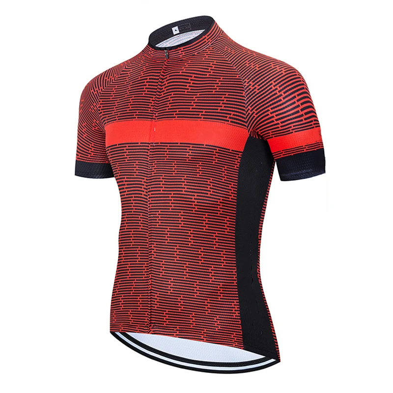 New Cycling Jersey Men Summer Cycling Clothing Mountain Bicycle Short Sleeve Jersey Ropa Ciclismo Maillot Bike Outdoor Clothes