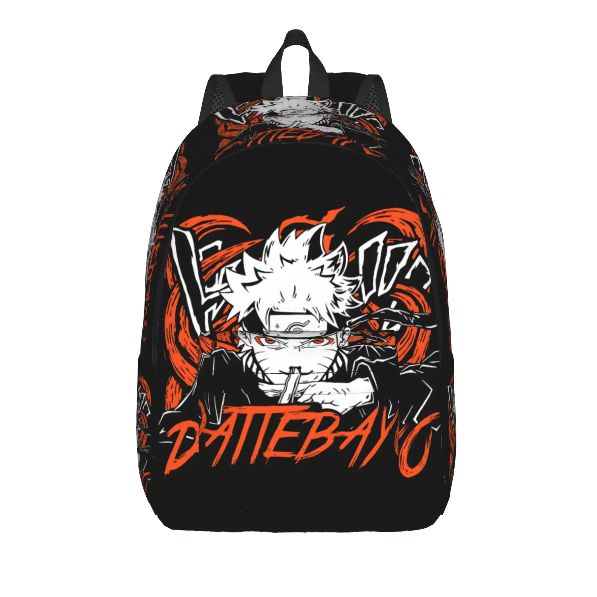 Mochila de moda Naruto anime comic, mochila resistente para viagem, mochila de ombro robusta