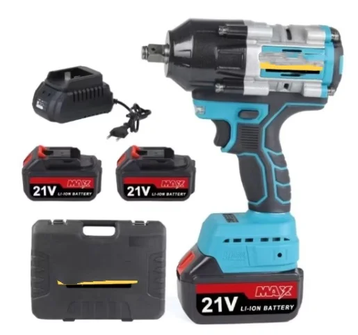 

800 Нм аккумуляторная мощность с высоким крутящим моментом 21 В аккумуляторный ударный электрический ключ завод