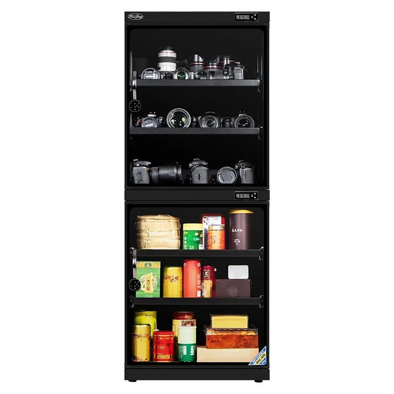 Huitong Password Lock Double Door Electronic Moisture Proof Drying Cabinet for SLR Lens Tea Stamp Collection Household