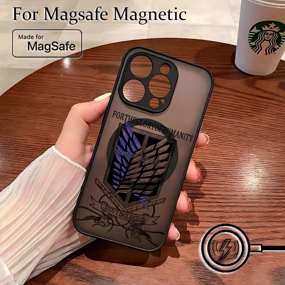 Anime Attack on Titan Phone Case for iPhone 16 15 14 13 12 11 Pro Max Mini XR XS X 7 8 6 6s Plus Matte Magnetic Back Cover - AliExpress 202192403 Anime Attack on Titan Phone Case for iPhone 16 15 14 13 12 11 Pro Max Mini XR XS X 7 8 6 6s Plus Matte Magnetic Back Cover - AliExpress 202192403