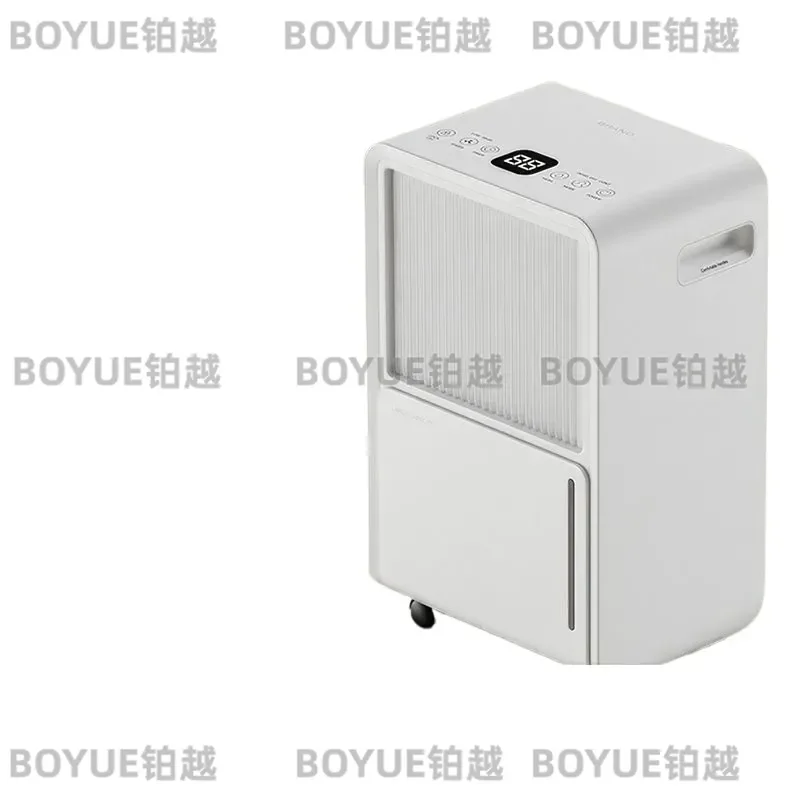 High Efficiency Dehumidifier for Home Basement Low Noise Air Purifier Removes Humidity Quiet Operation Compact Design