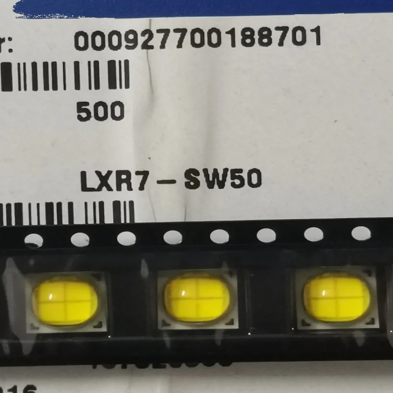 Cuentas de lámpara LED de alta potencia, 5 piezas/LXR7-SW50, 7070, 1040LM, 5000K, blanco, 15W