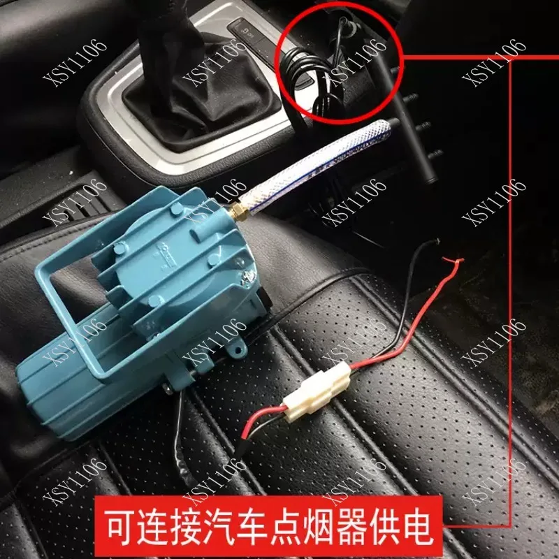 Portable 12V Electric Scuba Diving Compressor Pump Ship Bottom Cleaning Gas Supply Device