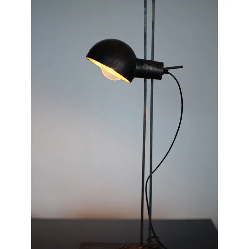 

Hand-forged wrought iron desk lamp, bedside lamp, living room geometric home decoration