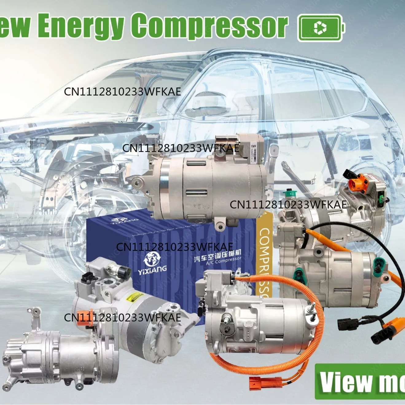 Automotive Air Conditioning Compressor Electromagnetic Clutch for Chevrolet TRACKER/Harvard Big Dog Coil