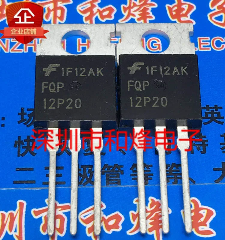 

20PCS/LOT FQP12P20 P TO-220 -200V -11.5A Datasheet - Electronic Component for Professional Use