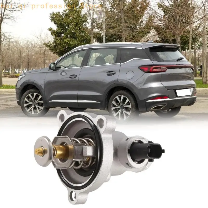 

H8WE Car Electronic Thermostat for Tiggo 7 Tiggo 8 F4J16-1306110 Direct Replacement Thermostat Metal Construction Auto Part