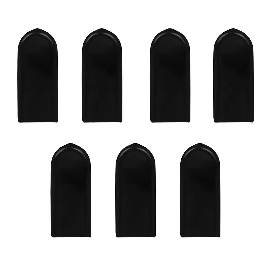 SLADE 7Pcs Saxophon Finger Pad Elastische Daumen Rest Sax Silikon Finger Halter Bläser Instrument Teile Kleine Tragbare
