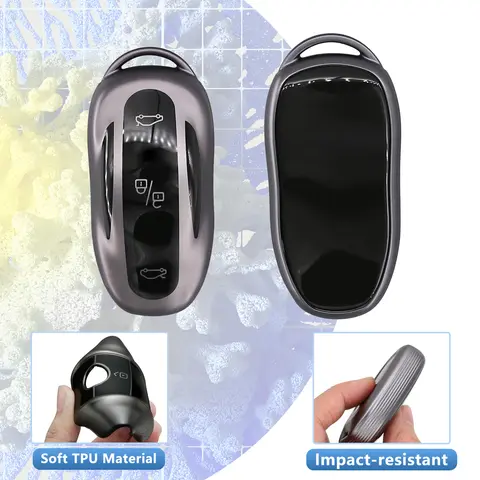 10 best sales tesla key fob case - №4