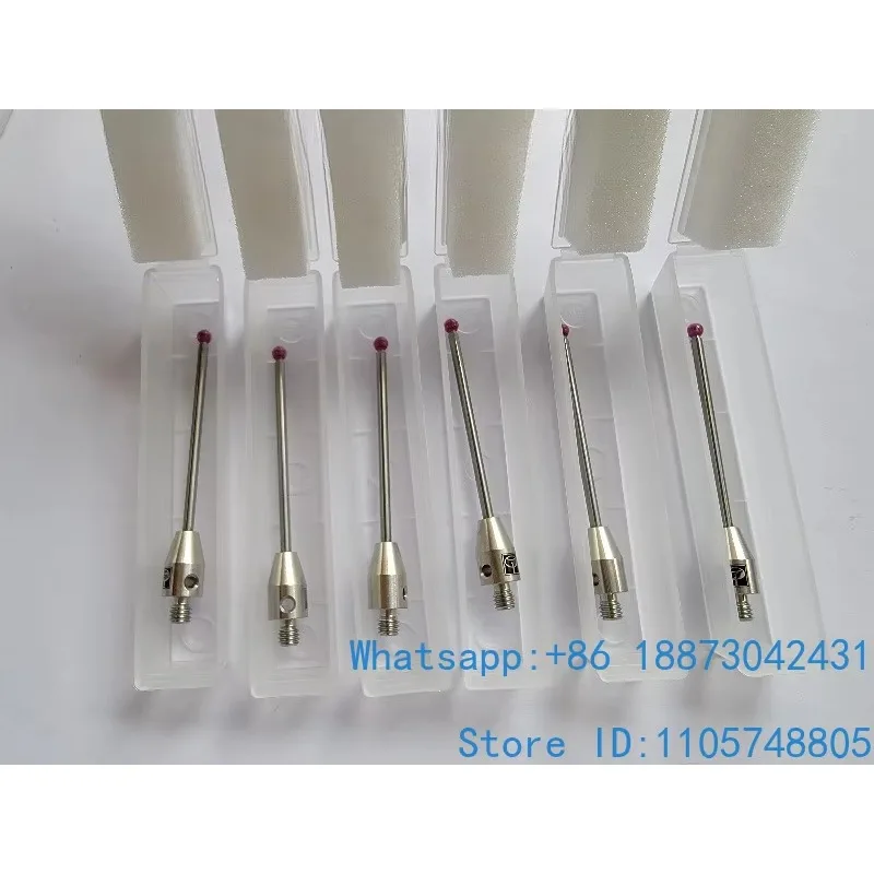 A-5003-3680 M4 * 3 * 50 Ruby T-ungsten Carbide Straight Rod Stylus L50mm 1pcs