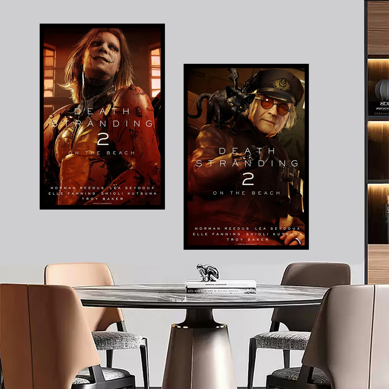 [Death Stranding 2: sur la plage 》 affiche sur toile PS5 Sam, grand Art mural HD Fragile, peinture décorative, décoration de chambre à coucher, cadeau