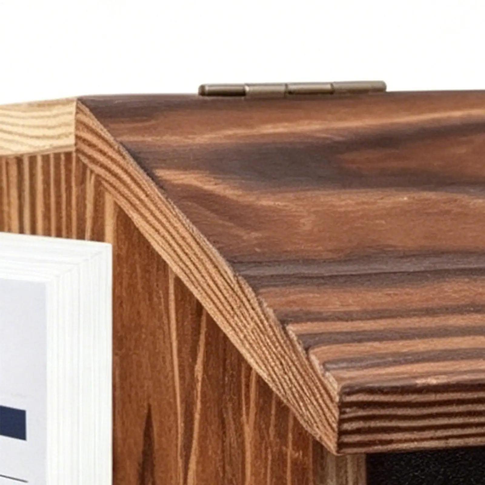 Donation Box Wooden Fundraising Container Retro Comment Box For Women Men Staff Employees Entrepreneurs Professionals Restaurant