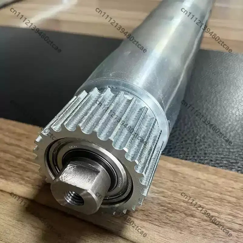 Stainless Steel Power Coated Roller Conveyor Belt Idler Roller For Packaging Platform