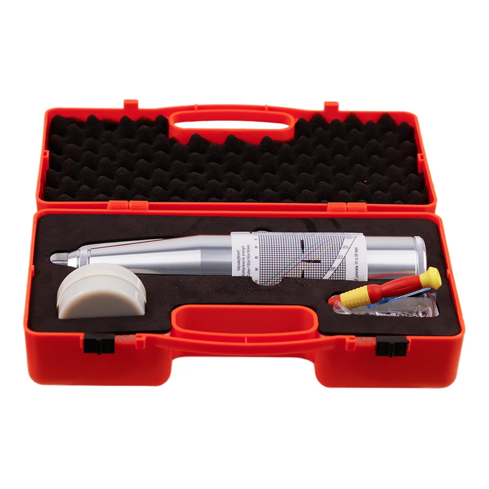 

ZC3-A Silver Rebound Hammer For Mortar Sclerometer Zc3 Concrete Test Hammer Sliver Schmidt Hardness Tester