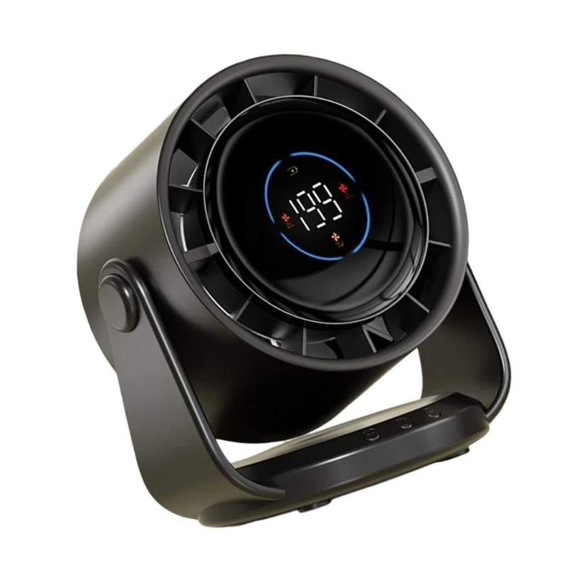 

Вентилятор с воздушным охлаждением маленький настольный вентилятор Digital Display вентилятор тихий вентилятор с регулируемой