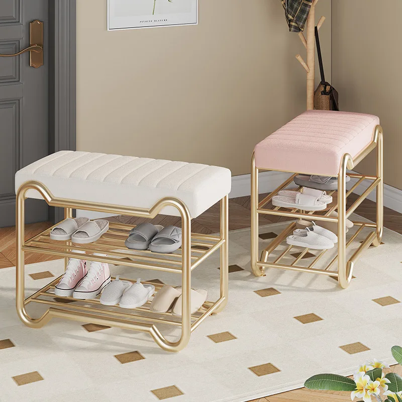 

custom. [7861 People Collected] Nordic Minimalist Modern Shoe Changing Home Entrance, Light Luxury Shoe Wearing,