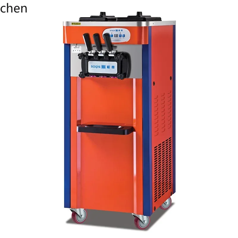Commercial Ice Cream Machine, Automatic Soft Crispy Ice Cream, Cone Machine, Milk Tea Shop, Small Household Ice Cream