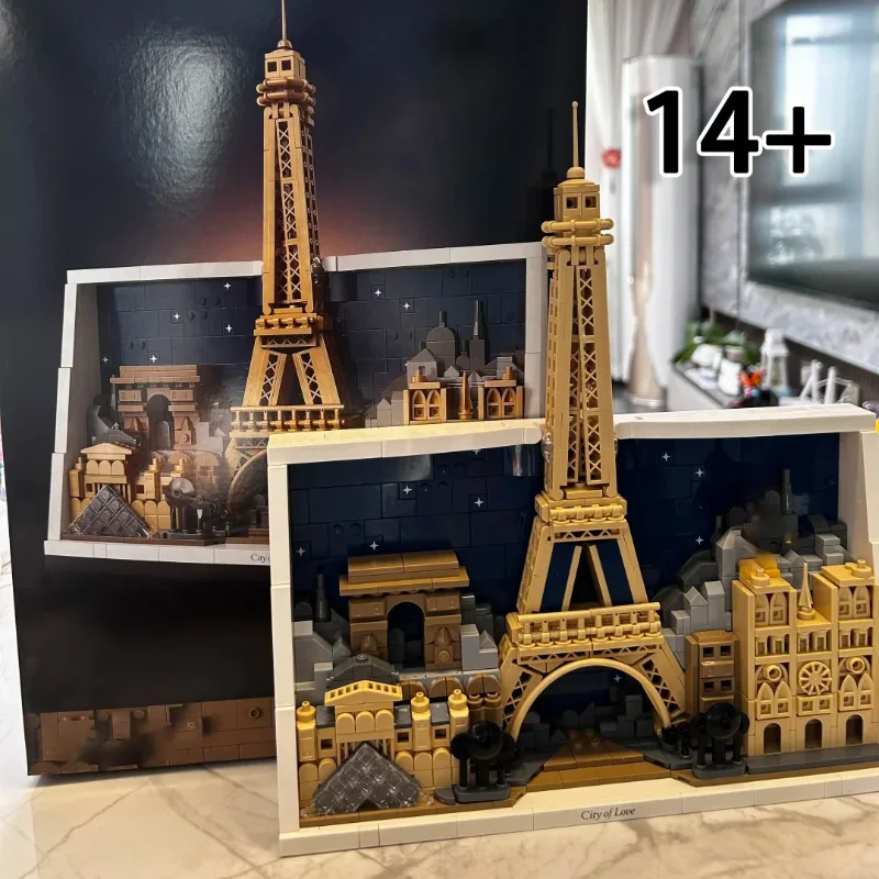 

2026 NEW Love City—Paris 21064 Building Series Children's Blocks Brick Model Set Gift Suitable for Boys and Girls