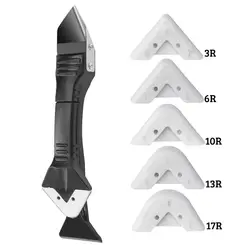5 w 1 silikonowy skrobak uszczelniacz gładki narzędzie do usuwania zestaw uszczelniający wykańczany gładką fugaź zestaw zestaw narzędzi ręcznych do usuwania formy podłogowej