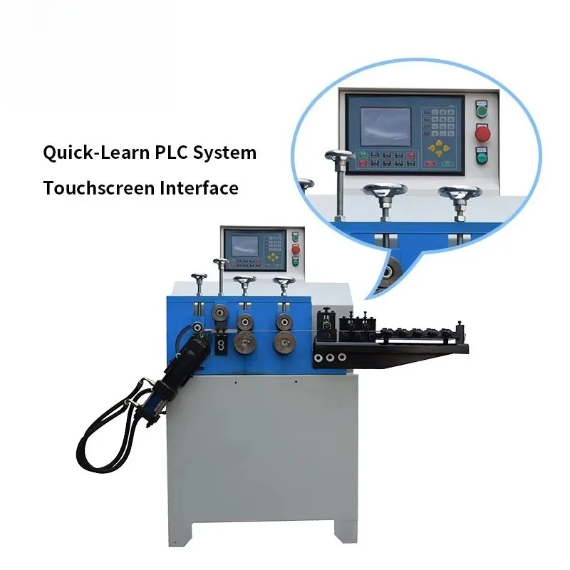 2-6mm Latest Design Automatic Wire Ring Manufacturing Machine C-ring Spring Forming