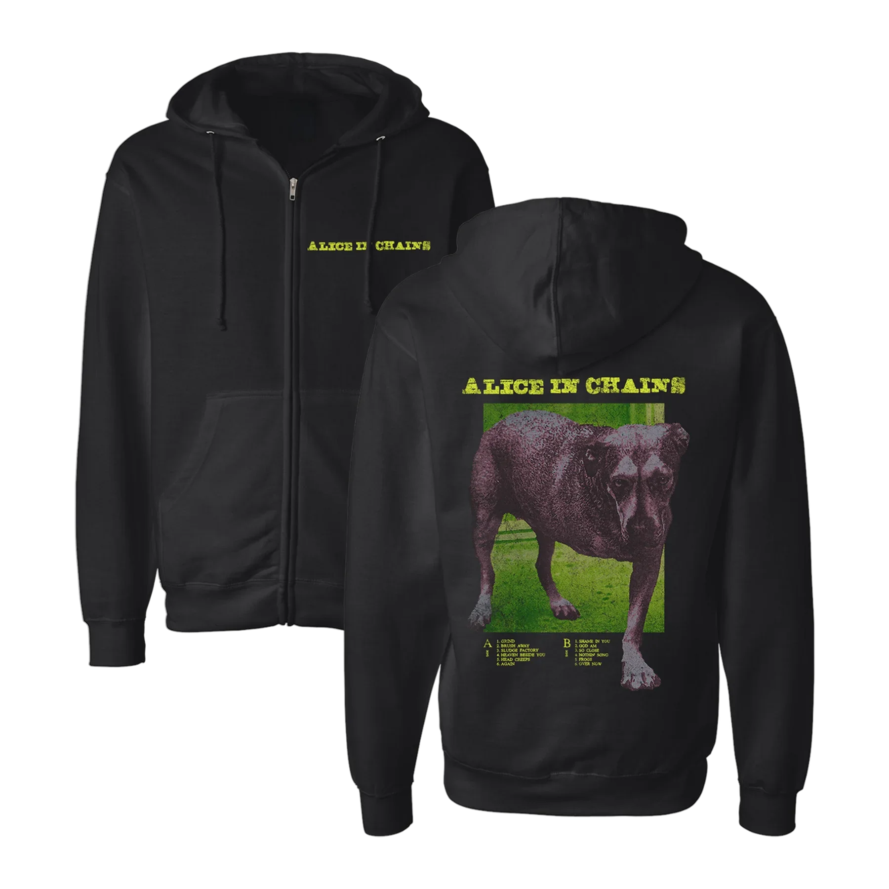 26 Alice in Chains Jar of Flies Zip Up Hoodie Vintage Grunge Rock Band Zipper Hooded Jacket Cover Graphic Streetwear Sweatshirt