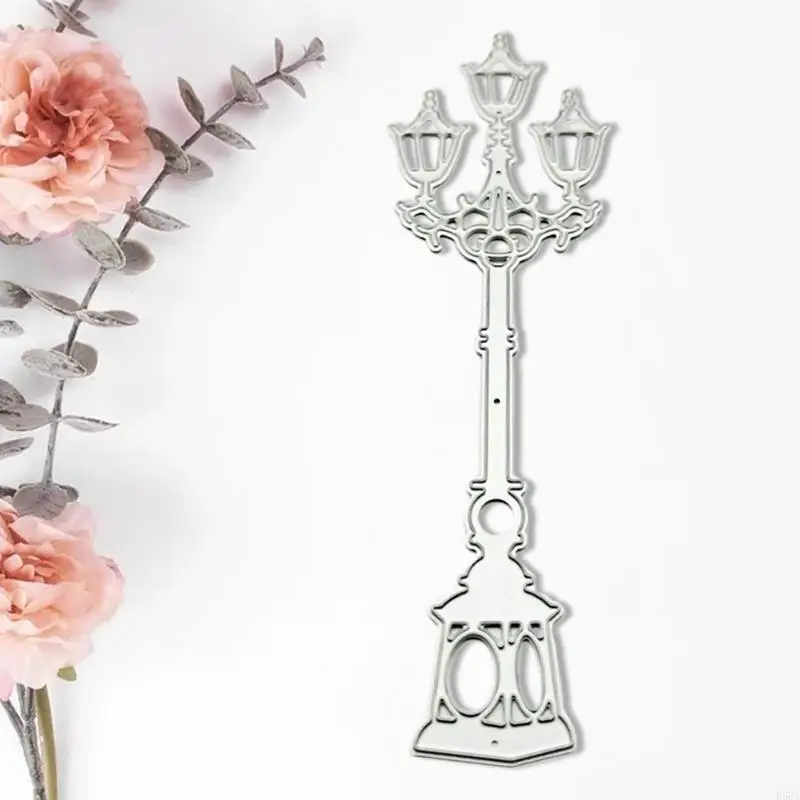 R66a Street Lamp Metal Cutting Dies stencil diy scrapbook قالب بطاقة ورقة ورقة الألبوم