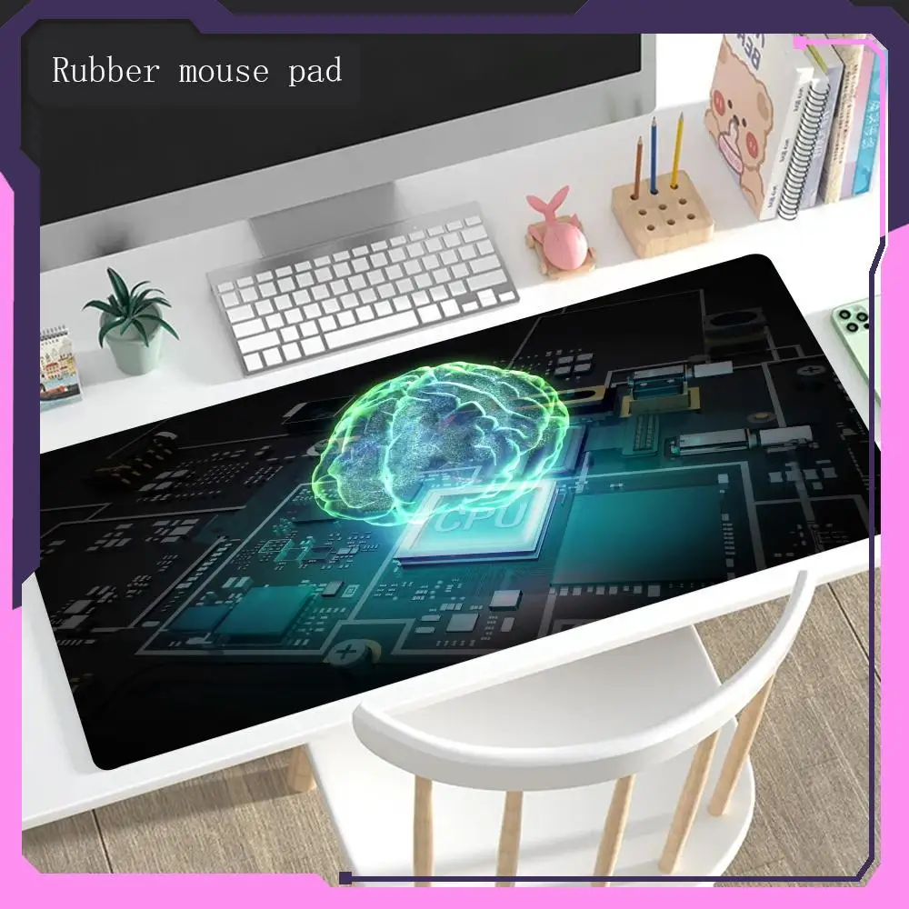 

Mouse Pad Many people like it Large size office desk protective pad waterproof rubber AI Intelligence desktop keyboard pad game