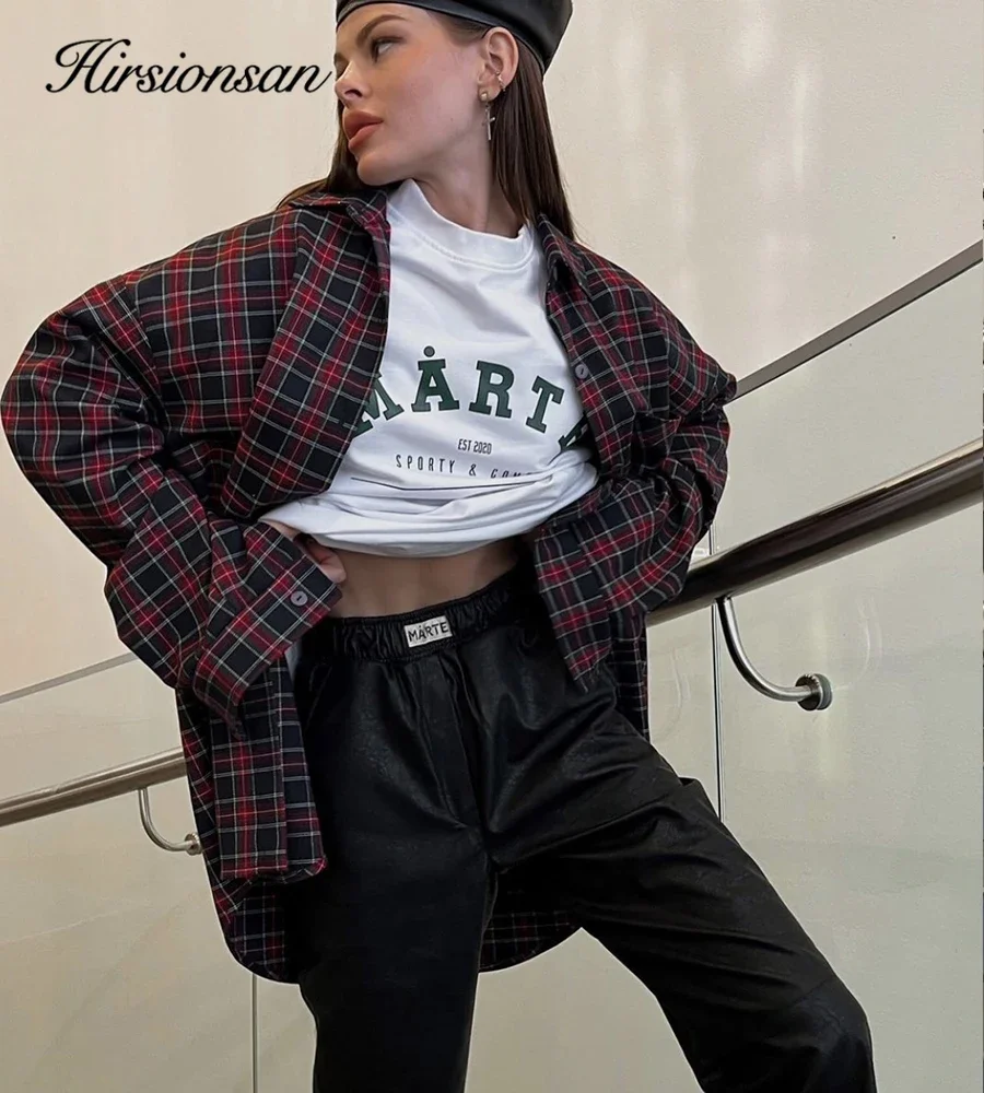 Hirsionsan Vintage Letter Printed T Shirt Women Summer Cotton Soft Short Sleeve Tees Female Oversized Higt Street Gothic Tops