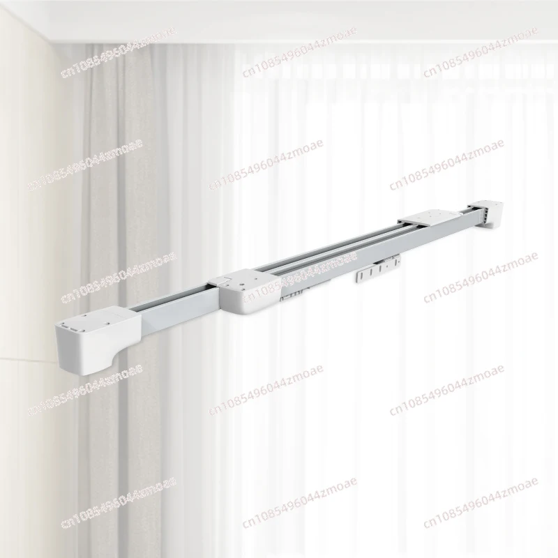 2.2 M-4 M New design Smart Home Automatic Motorized Telescopic Curtain Track with Curtain Motor