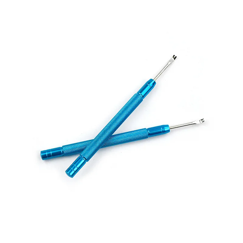 2pcs 알루미늄 합금 시계 핸드 프레 서 시계 시간 분 초침 누르기 설정 시계 제조 업체에 대한 시계 수리 도구 제거