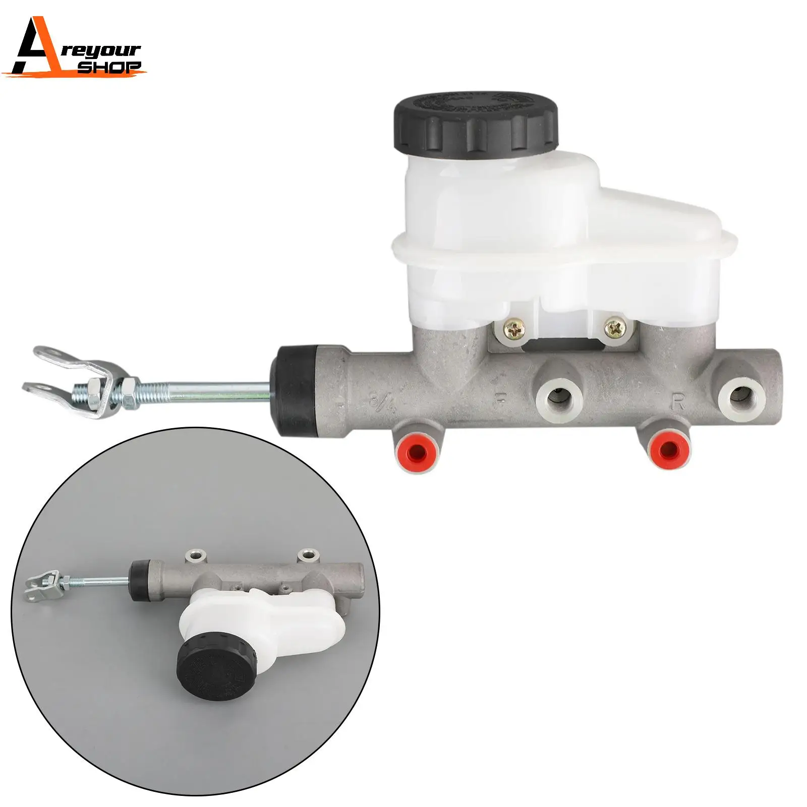 

Areyourshop fit for Polaris Ranger 400 500 700 800 900 RZR 800 900 Brake Master Cylinder 0502-786 2502-043 1911699 Motor Parts