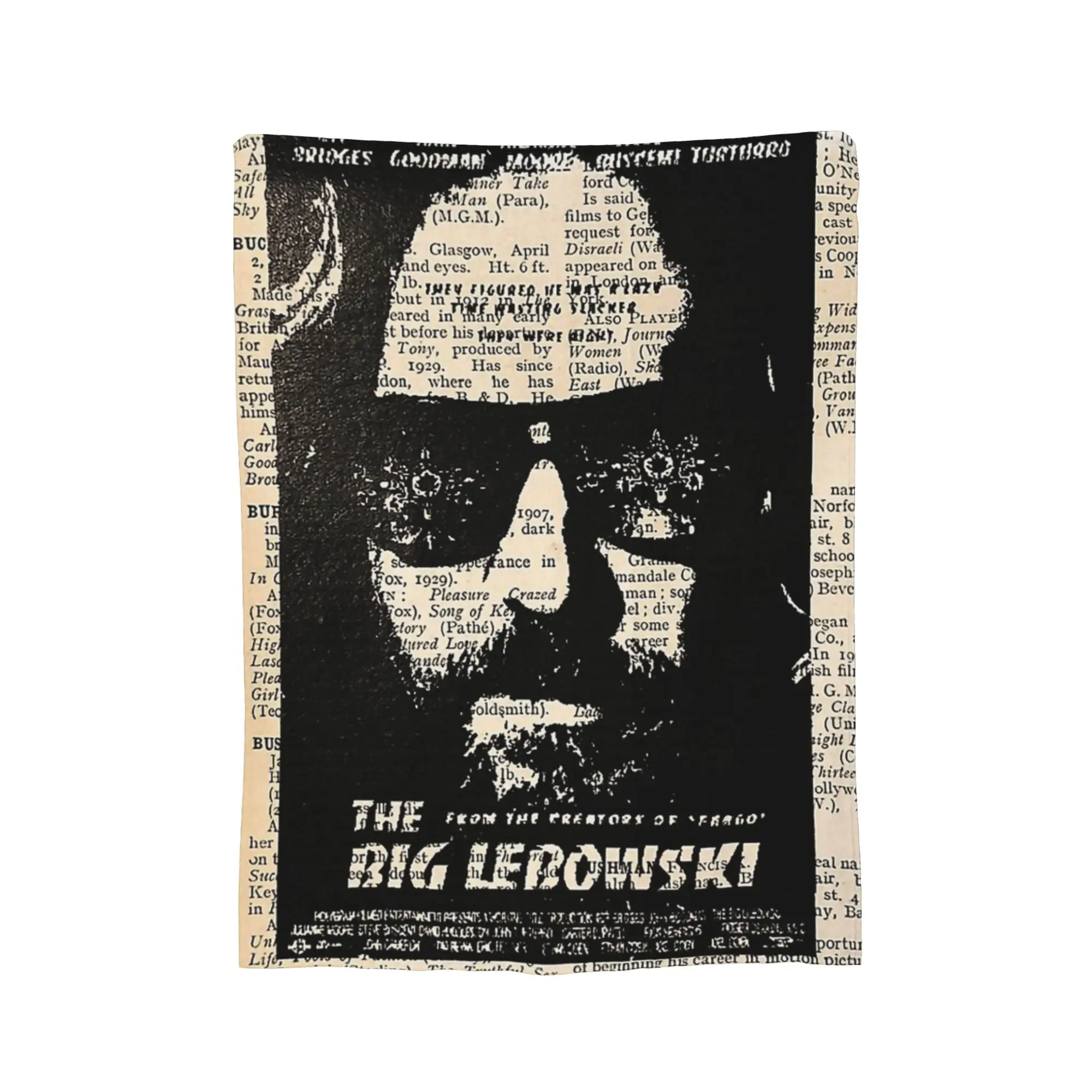 The Big Lebowski Blankets Fleece Spring/Autumn  Portable Soft Throw Blankets for Bedding Car Quilt