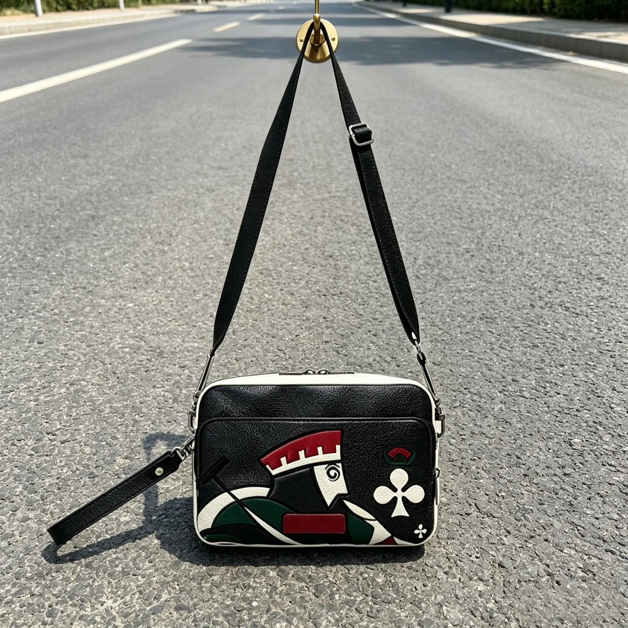 Unisex Golf Hand Storage Pouch, Stylish Single Shoulder Crossbody Carry Bag
