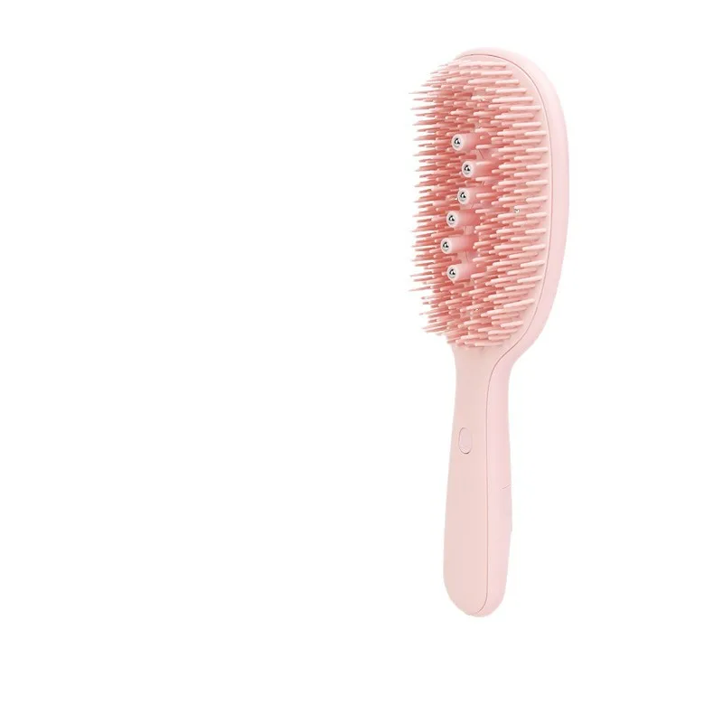 Electric Scalp Massager Comb with Red Light Vibration Rechargeable for Hair