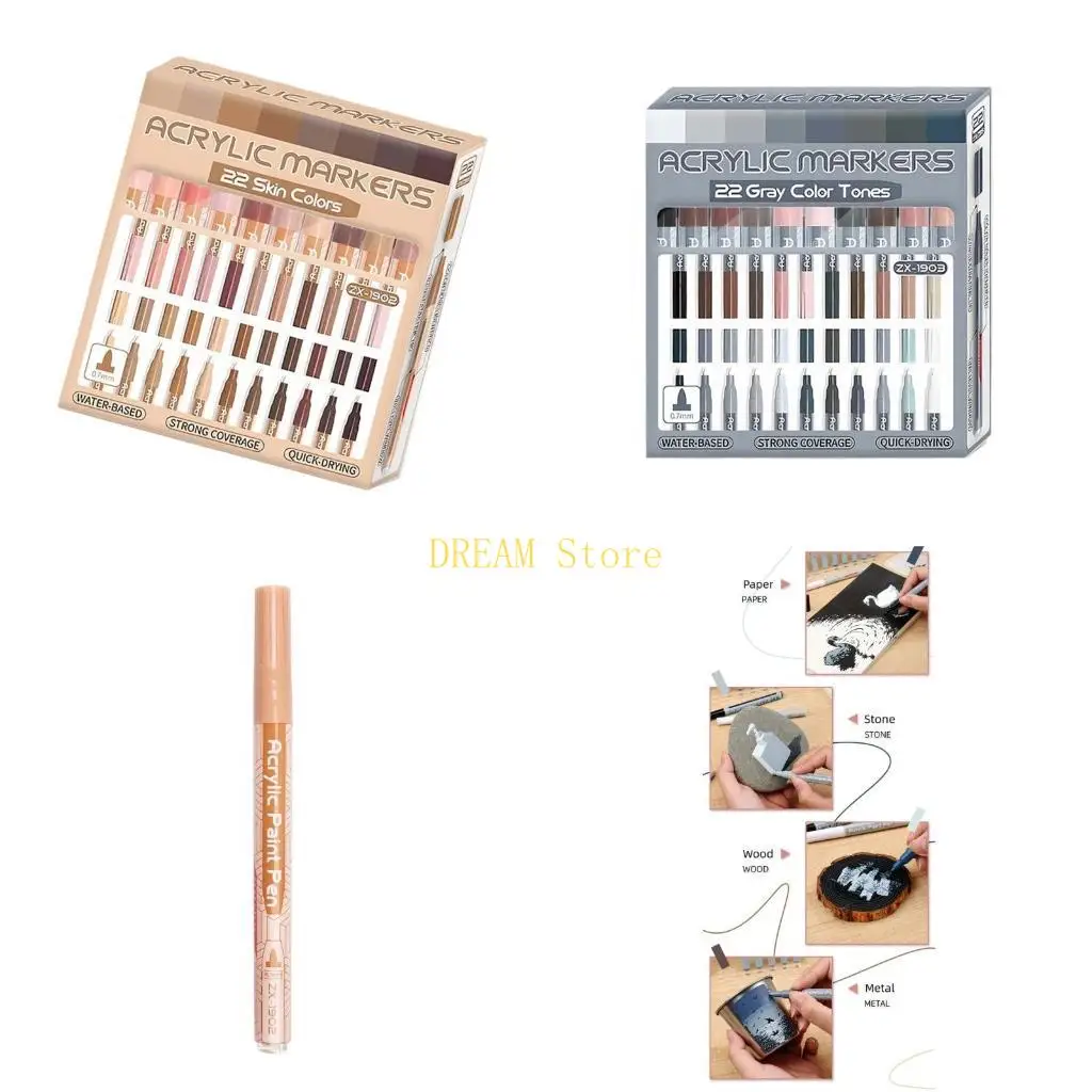 

Acrylic Markers Quick Dry For Drawing Sketching Classroom Projects best sale